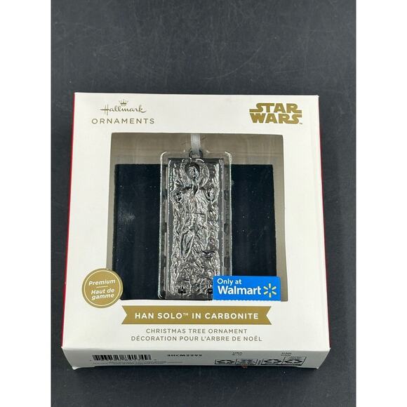 Hallmark 2023 Star Wars Han Solo In Carbonite Premium Ornament Walmart Exclusive - Picture 1 of 2